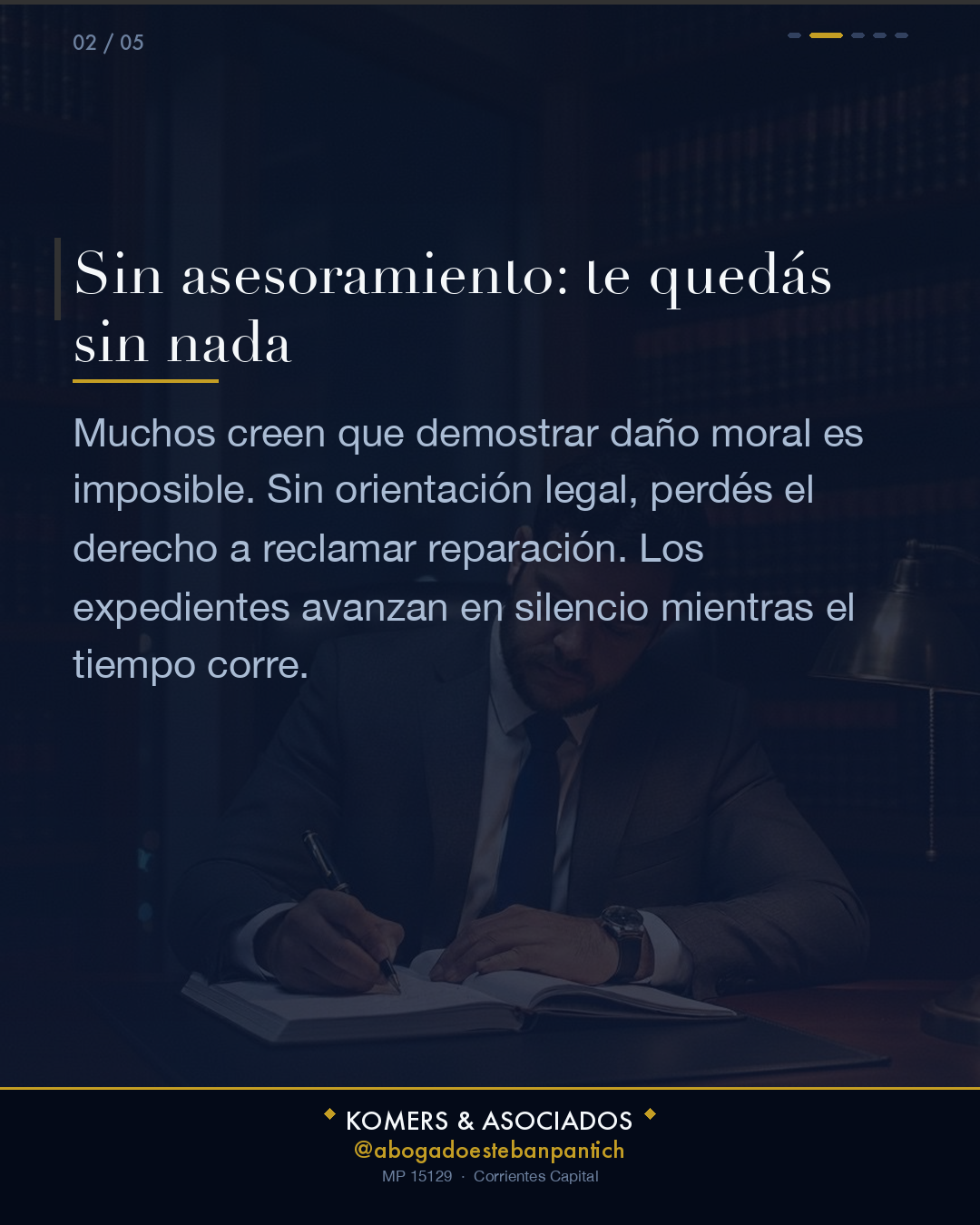 Daño Moral: Cuantificación en Civil | Abogado Clorinda - slide 2