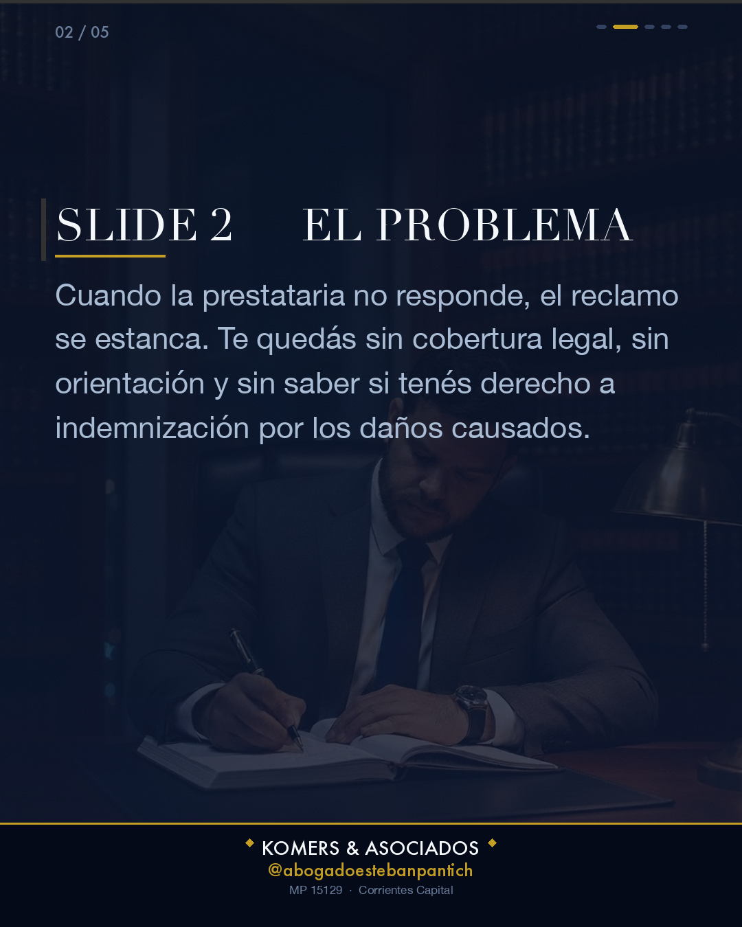 Reclamos contra Telecomunicaciones en Corrientes - slide 2