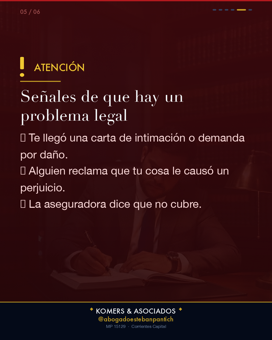 Responsabilidad Propietario Accidentes - Abogado Corrientes - slide 5