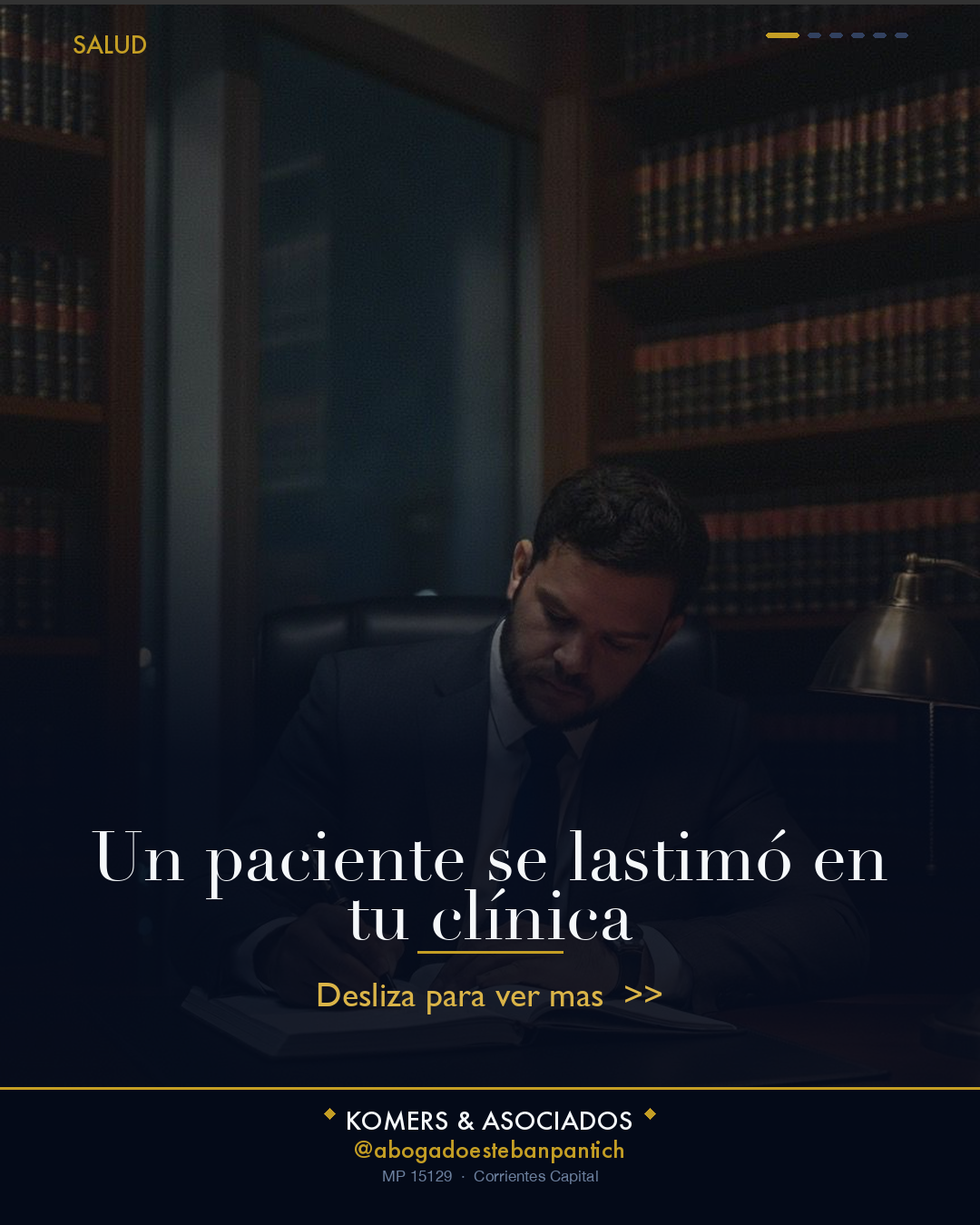 Protección Legal de Clínicas en Formosa Capital - slide 1