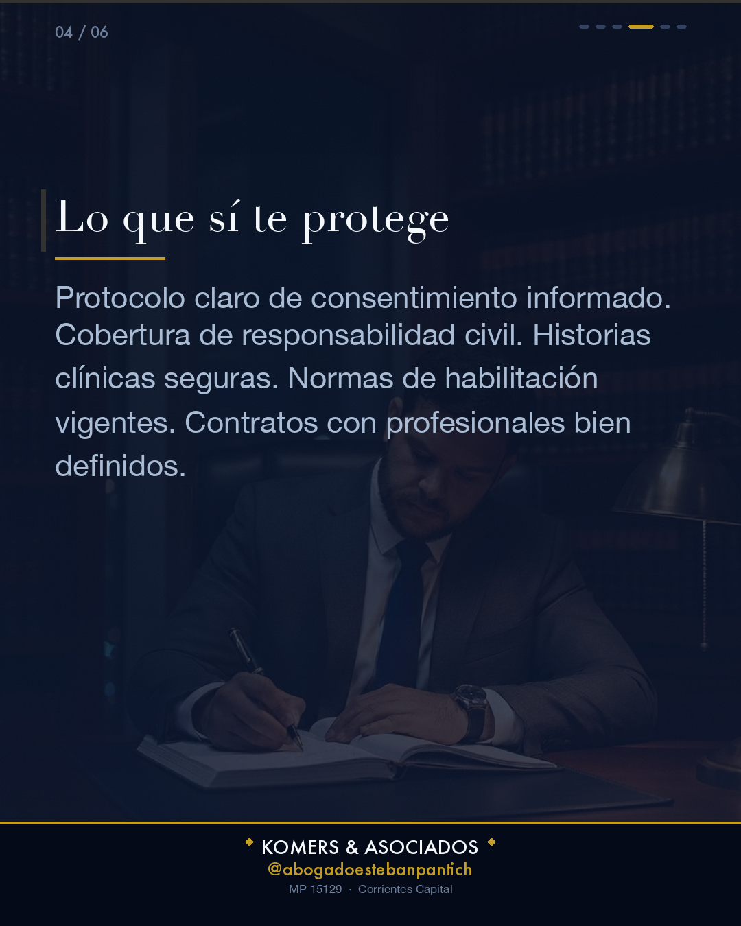 Protección Legal de Clínicas en Formosa Capital - slide 4