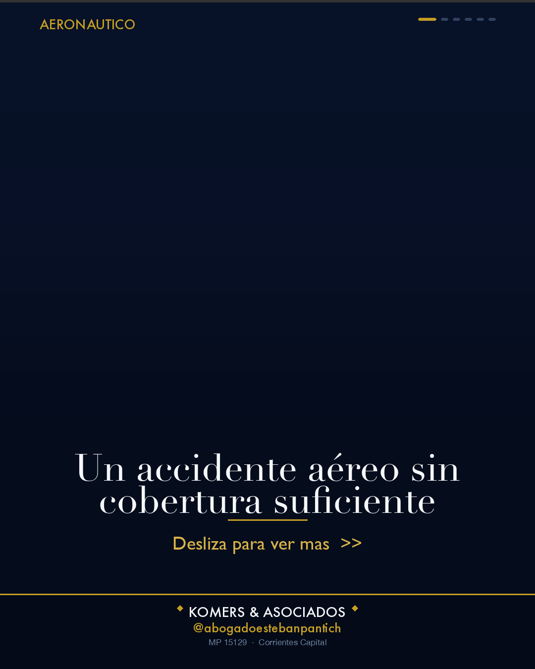 Responsabilidad Civil Institucional en Operaciones Aéreas - slide 1