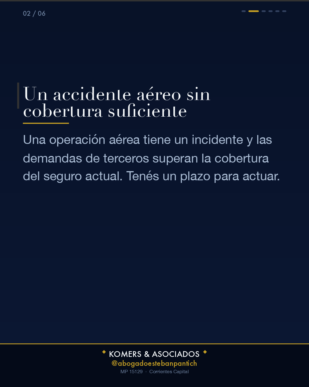 Responsabilidad Civil Institucional en Operaciones Aéreas - slide 2