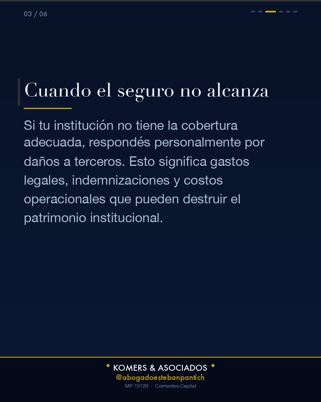 Responsabilidad Civil Institucional en Operaciones Aéreas - slide 3