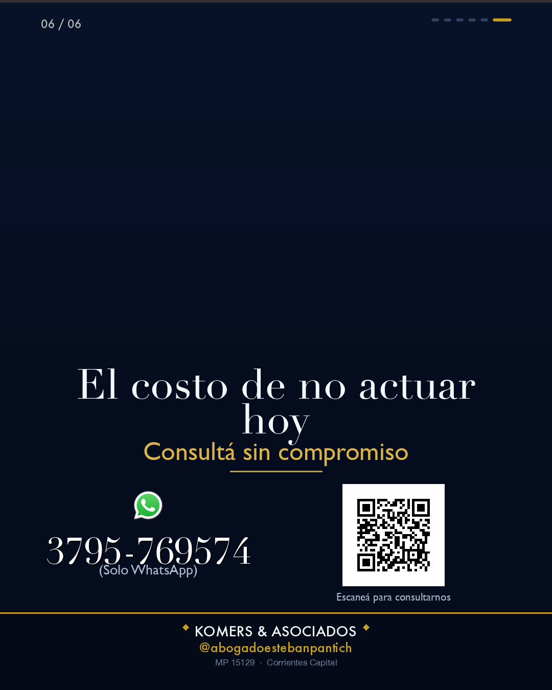 Prevención de Demandas por Mala Praxis en Clorinda - slide 6
