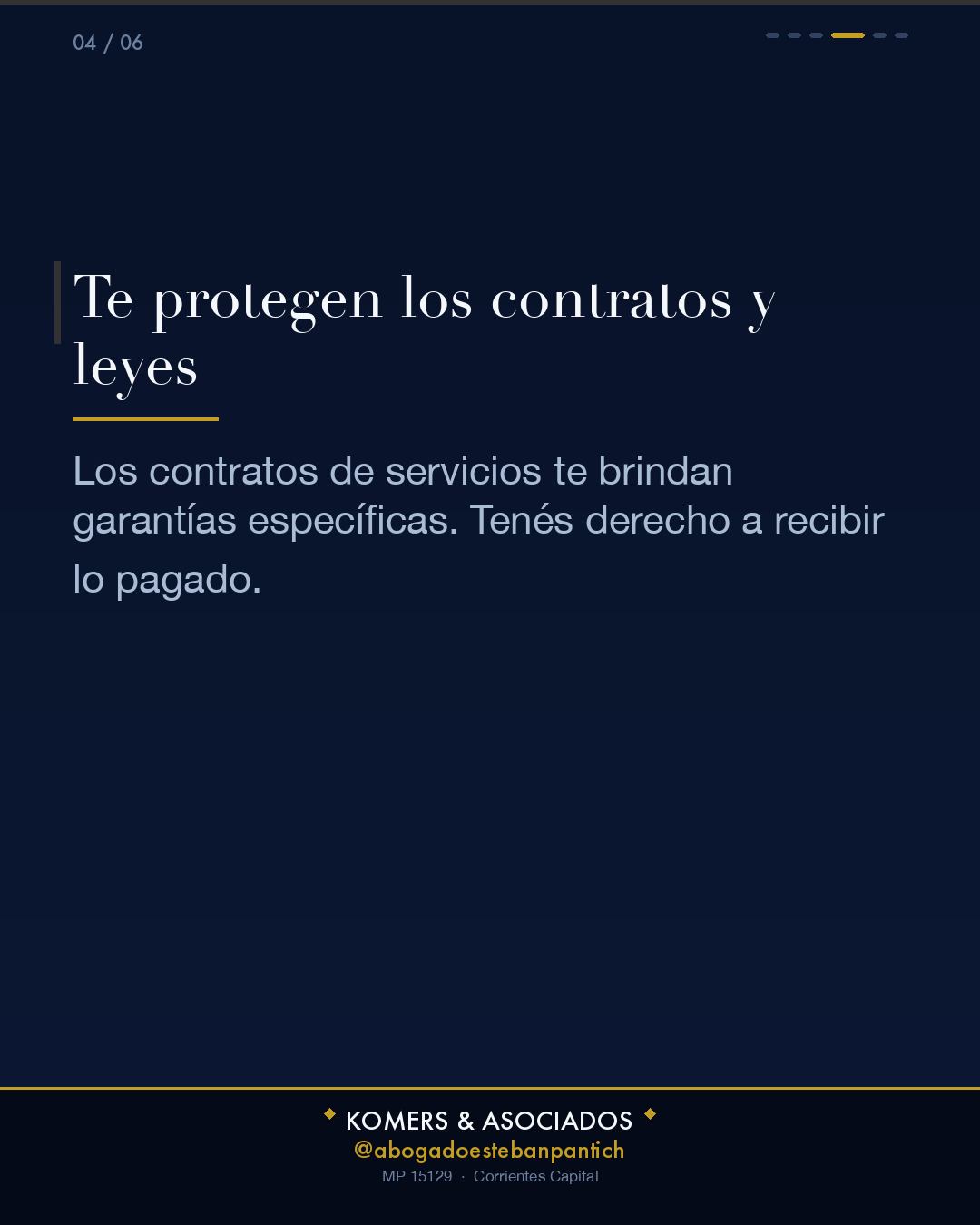 danos punitivos y responsabilidad del prestador de servicios - slide 4